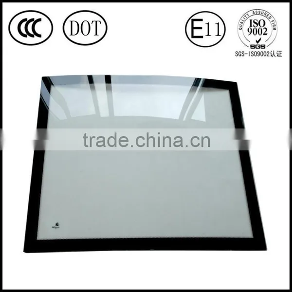 Kato HD820 Excavator Curved Cheap Tempered Glass and Glass Windscreen photo-5