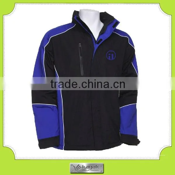 Wind-proof, Water-proof Men's Red Nylon Winter Ski Jacket photo-5
