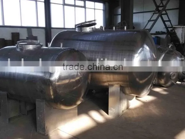 Stainless Steel Horizontal Storage Vessel photo-3