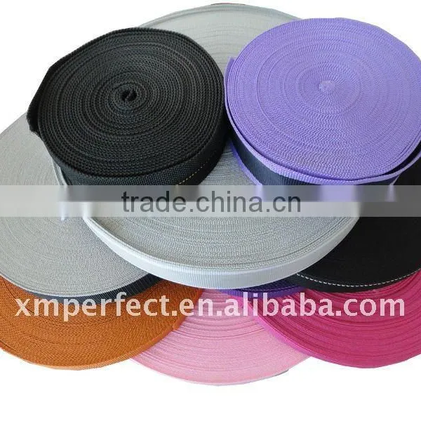 cheap colorful pp striped webbing