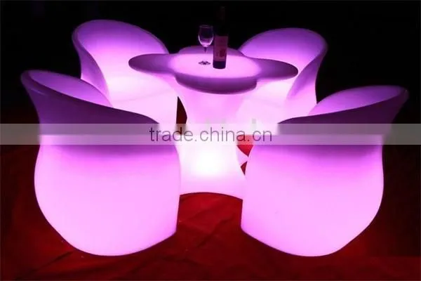 Multi Color Changeable Plastic Led Sofa With Remote Control photo-4