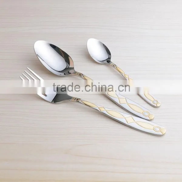 Elegant Spoon and Fork Set , Spoon and Fork Set , Chinese Soup Bowl and Spoon Set photo-3