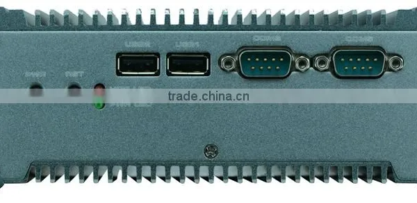 Onboard DDR3 4GB X86 Embedded Fanless Box PC Support Intel 1037U 1.8GHz Dual-core CPU photo-2