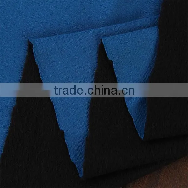 100% Polyester Good Quality Composite Plush Fabric for Blanket for Bag