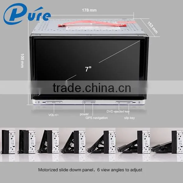 Double Din Car Player GPS 2 Din Player Universal Multifunctional DVD Car Player photo-2