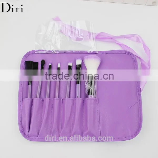 Professional Makeup Tool High Quality 7pieces Taklon Synthetic Hair Makeup Brushes photo-3