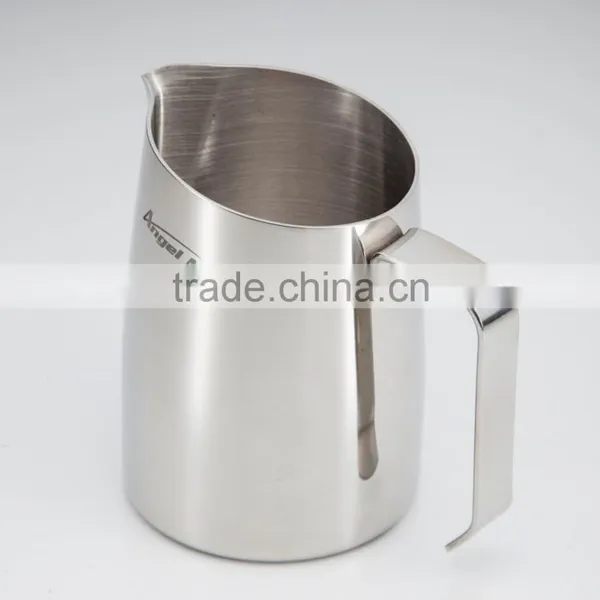 High Quality Oblique Mouth 16oz Stainless Steel Milk Jug photo-2