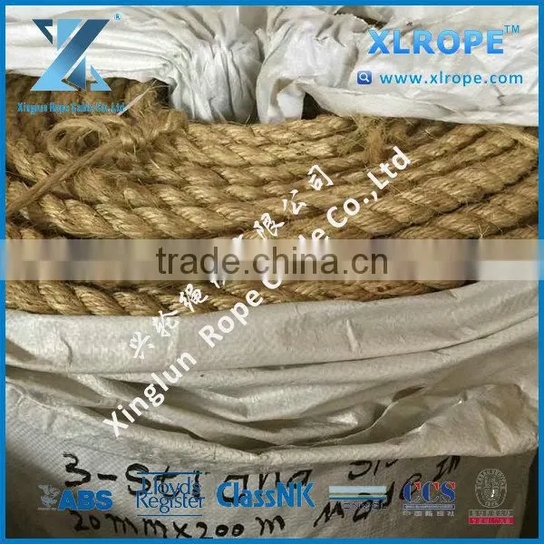 XLROPE 3 Strand Twisted Manila Rope for Sale photo-2