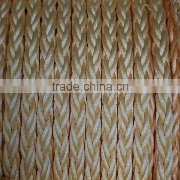 Yellow 40mm 8 Strand Polypropylene Rope photo-6