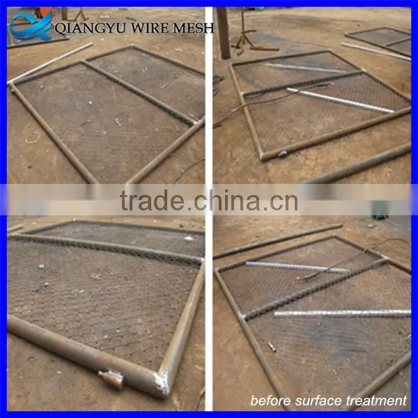 Basketball Court Chain Link Fence per Sqm Weight/ Rubber Coated Chain Link Fence photo-5