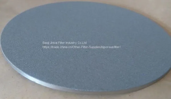 Titanium Sintered Filter Plate Sheet photo-2