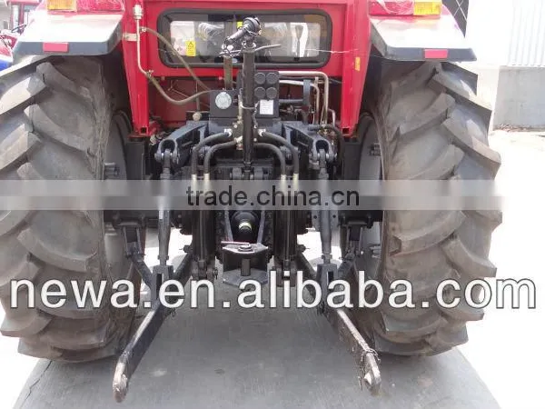 2016 Hot 110hp 4WD NEW1104 With Front End Loader and Backhoe Farm Tractor photo-4