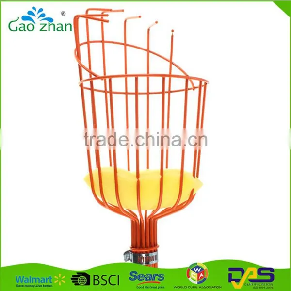 Wholesale High Quality Long Handle Telescoping Garden Tool Fruit Picker With Basket photo-2