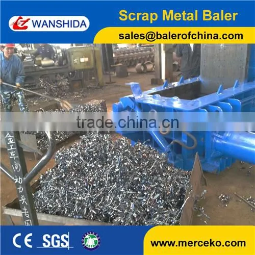 High Efficiency Metal Shavings Scrap Baler photo-2