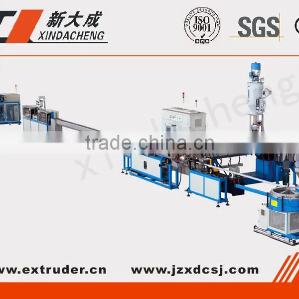 PE Plastic Drip Irrigation Pipe Making Machinery for Agriculture/Inside Round Dripper Drip Irrigation Pipe Manufacturing Machine photo-2