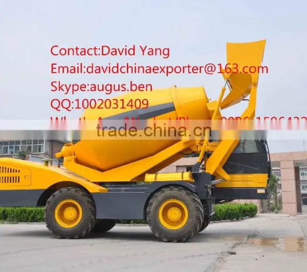 4x4 All Wheels Drive Self Loading Concrete Mixer photo-5