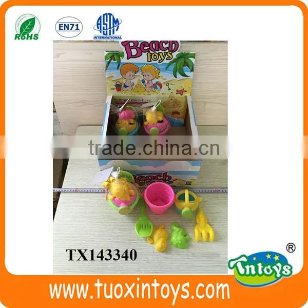 Hot Plastic Summer Sand Beach Toys Play Set 6pcs photo-4