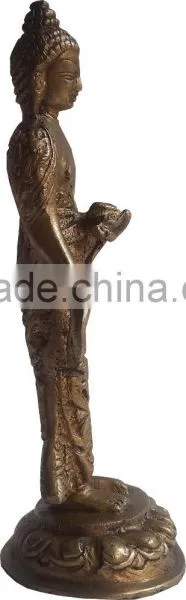 Ethnic Bronze New Latest Buddha Resting Scupture photo-4