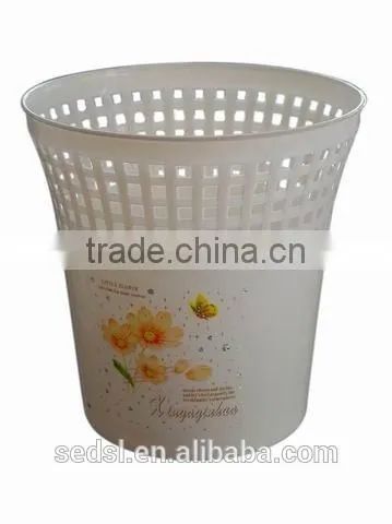 Plastic Wastepaper Basket Waste Bin,trash Cans ,Wholesale photo-2