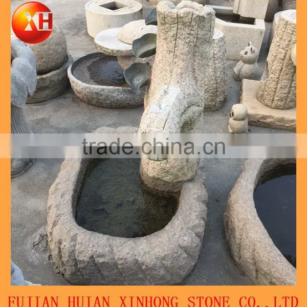 Dancing Stone Water Fountain With Tree photo-4