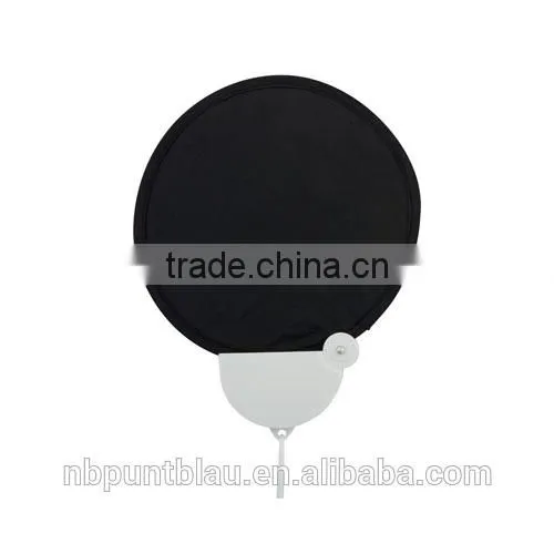 Polyester Necklace Fan Cheap Promotional Foldable Necklace Fan photo-2