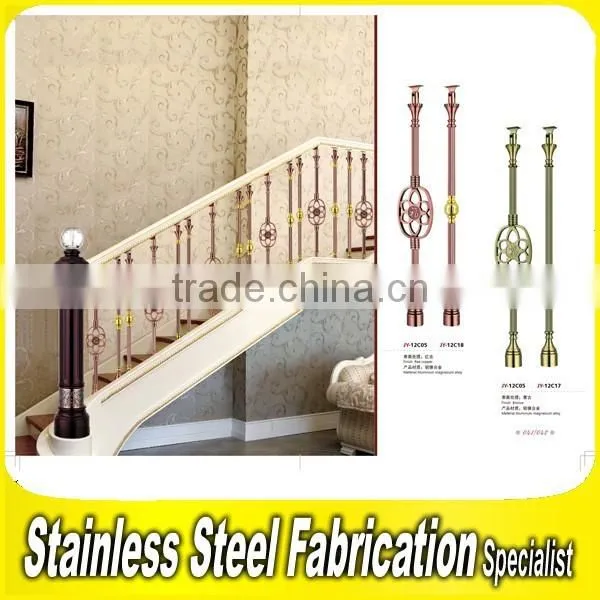 Modern Design Floor Standing Aluminium Pipe Railing Handrail photo-5