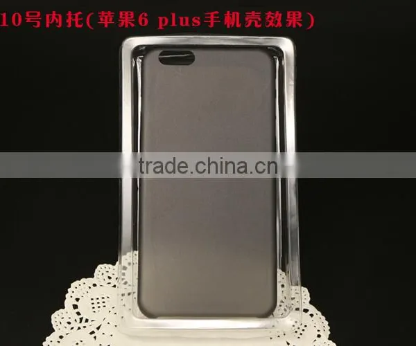 Black Cardboard Packaging Box,Spot PVC Window Paper Packaging for Phone Case photo-6