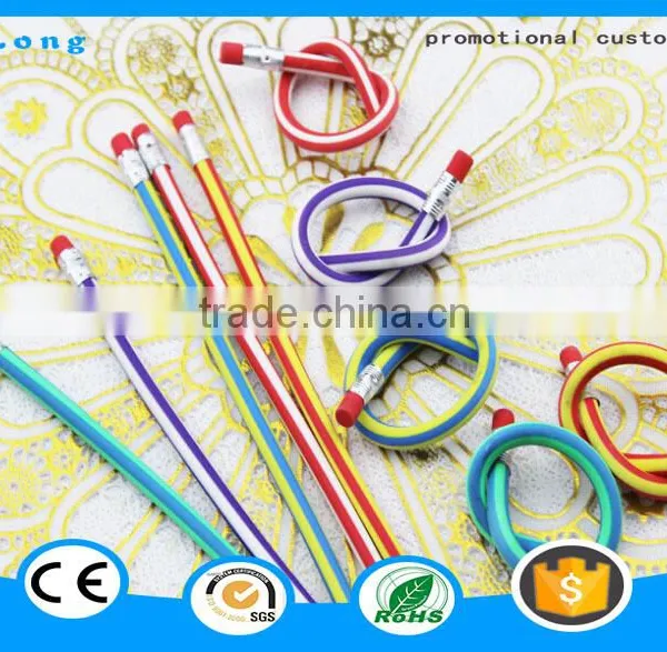 2016 Super Cute Flocking Eco-friendli Wooden Pencil for Kids Drawing Color Lead Pencil photo-4