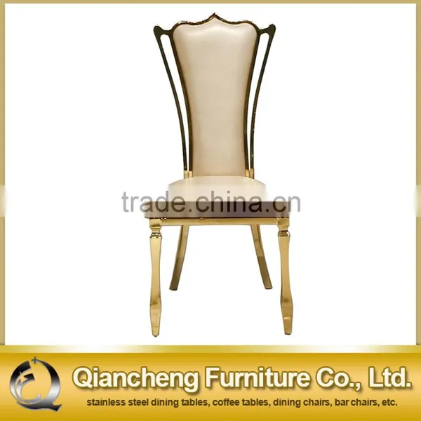 Hot Golden Stainless Steel Wedding Chiavari Chair for Wedding Reception photo-5