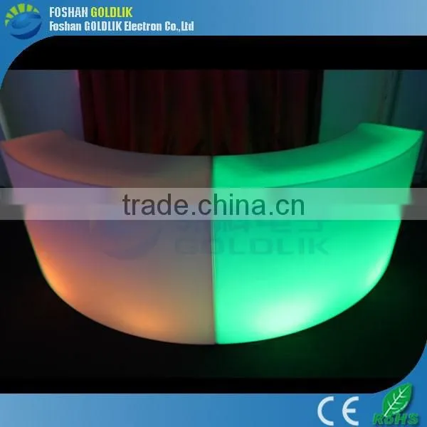 Decorative Lighted Plastic Bar Furniture GKT-021BC photo-3