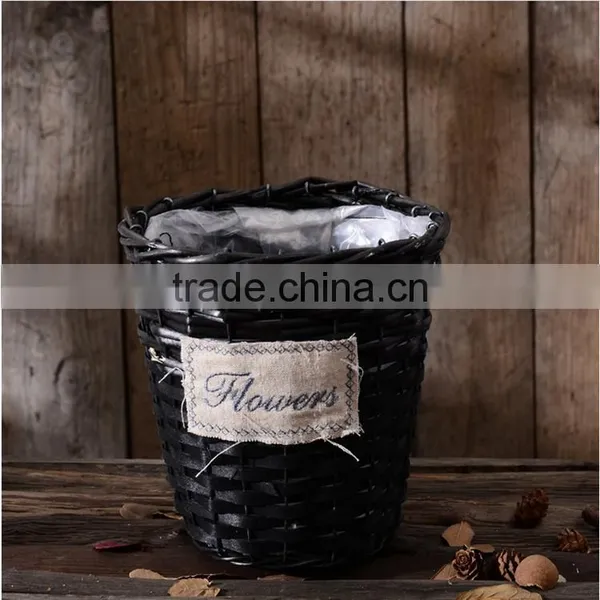 China Reliable Supplier Factory Direct Sales Wicker Flower Basket photo-4