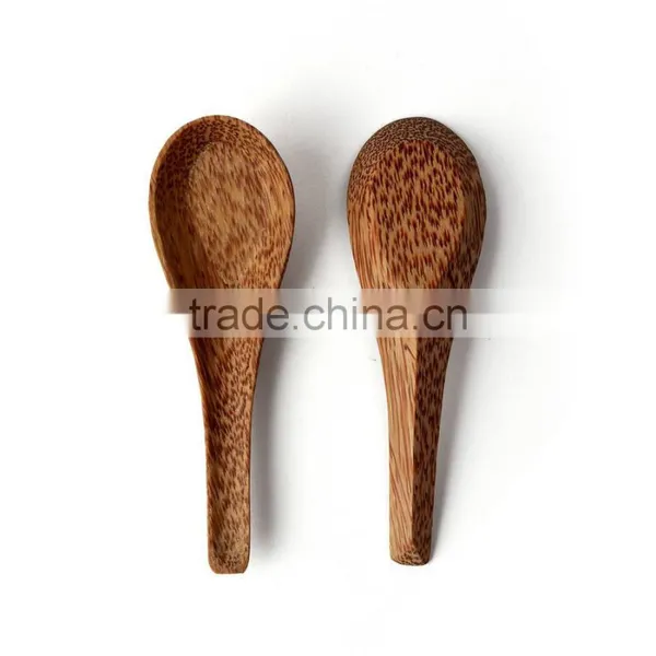 Natural Coconut Wood Serving Cutlery Set photo-5