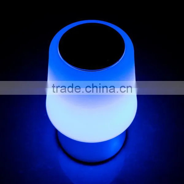 Portable Smart LED Bluetooth Light Speaker With Colorful Lamp photo-5