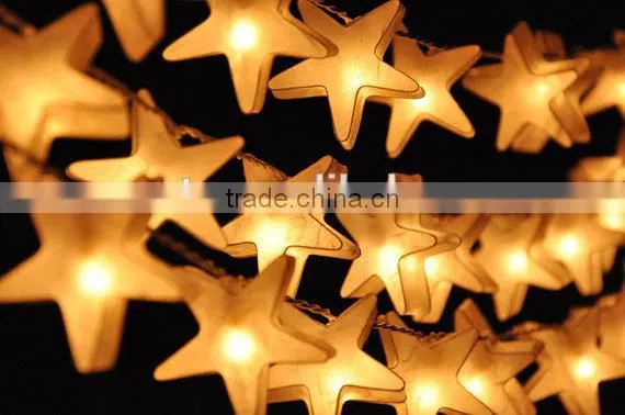 20 Handmade Star Lantern Battery Led Lights Decorative Hanging Lights photo-3