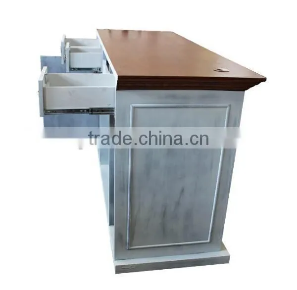 Fashion American Style Money Counter Reception Counter Salon Reception Desk(BG11-M100) photo-4