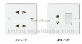 Multiple Smart Wall Mounted Panel Power Socket Plug With Gang Switch photo-2