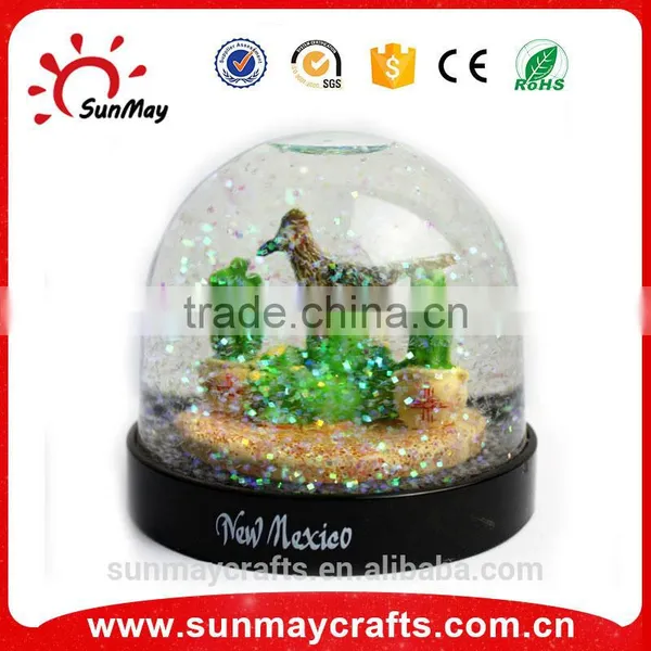 OEM High Quality DALLAS TEXAS Souvenir Acrylic Snow Globe for Sale photo-3