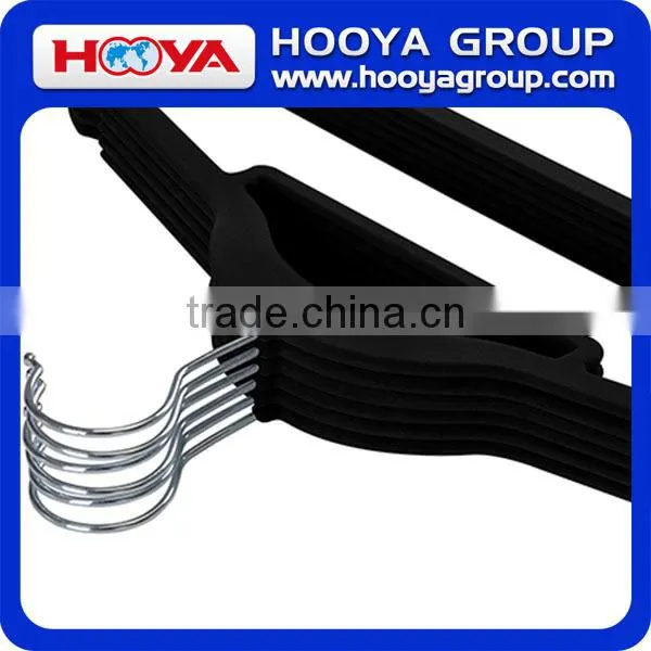 Non-Slip Flocked Velvet Clothes Hangers 50 Pack- Ultra Thin Space Saving Design for Men and Women Dress Suit photo-2