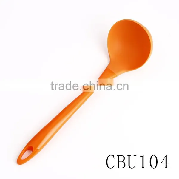 Factory Silicone Handle Nylon Colorful Kitchenwares Factory Silicone Handle Kitchen Utensils photo-3