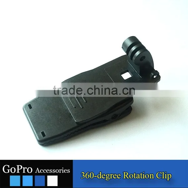 2016 New Wholesale GoPros 360 Degree Rotation Clip for Gopros Heros 4 3 3+ GP06 photo-3