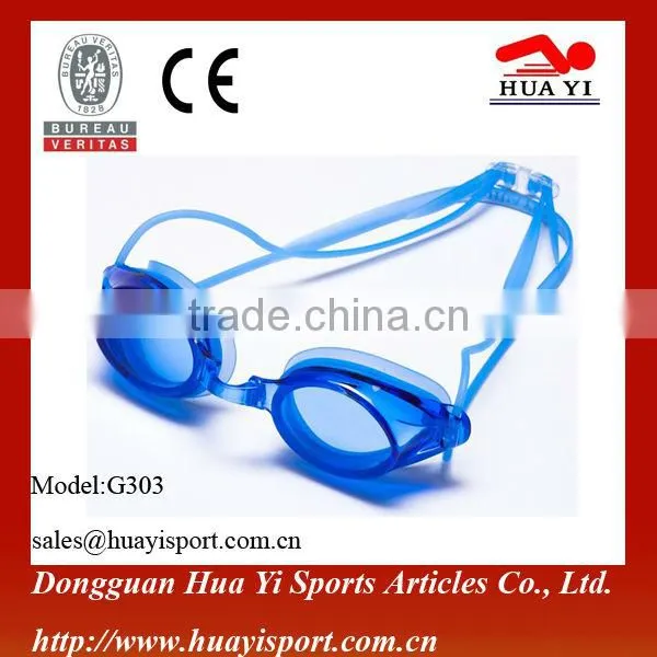 Popular Silicone Transparent Colors Swimming Goggle photo-3