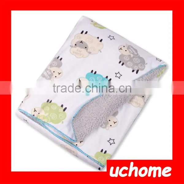 UCHOME Newborn Baby Blanket/Baby Outdoor Blanket/Soft Plush Infant Blanket photo-6