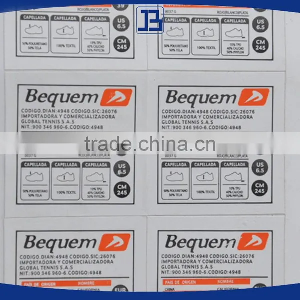 Jiabao Wholesale Tpu Film Transfer Labels for Shoes photo-4