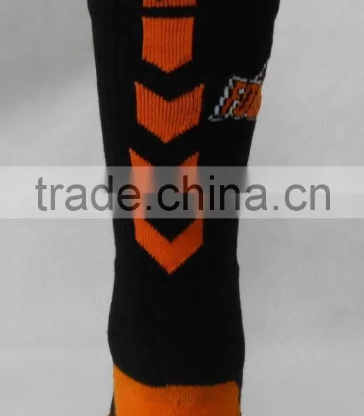 Custom OEM Whole Sale Black Elite Basketball Socks photo-4