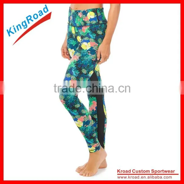 Girls Fitness Tights,wholesale Dri Fit Running Tights photo-3