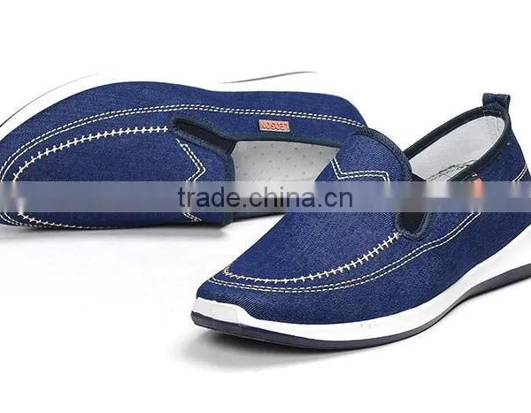 High Quality Canvas Casual Shoes Men Walking Sneakers China Factory photo-2