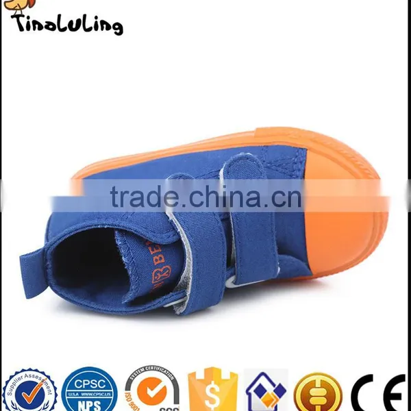 Various Color Kids Canvas Shoes Candy Color Boy Cloth Shoes Pictures Wholesale Shoes photo-3