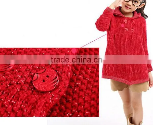 Latest Knitting Patterns Children Wool Sweater Designs For Grils photo-2