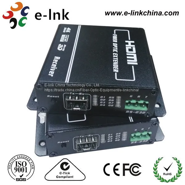 4K HDMI Оптический волоконный удлинитель photo-2
