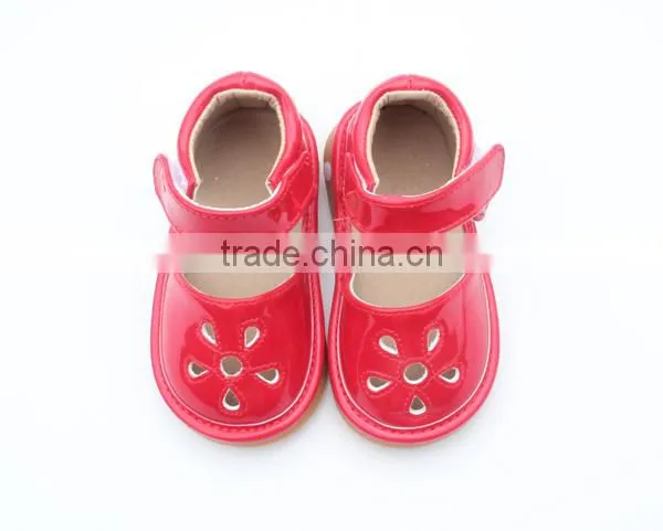 2017 Spring and Summer Children Shoes Silver Glitter Squeaky Shoes photo-2